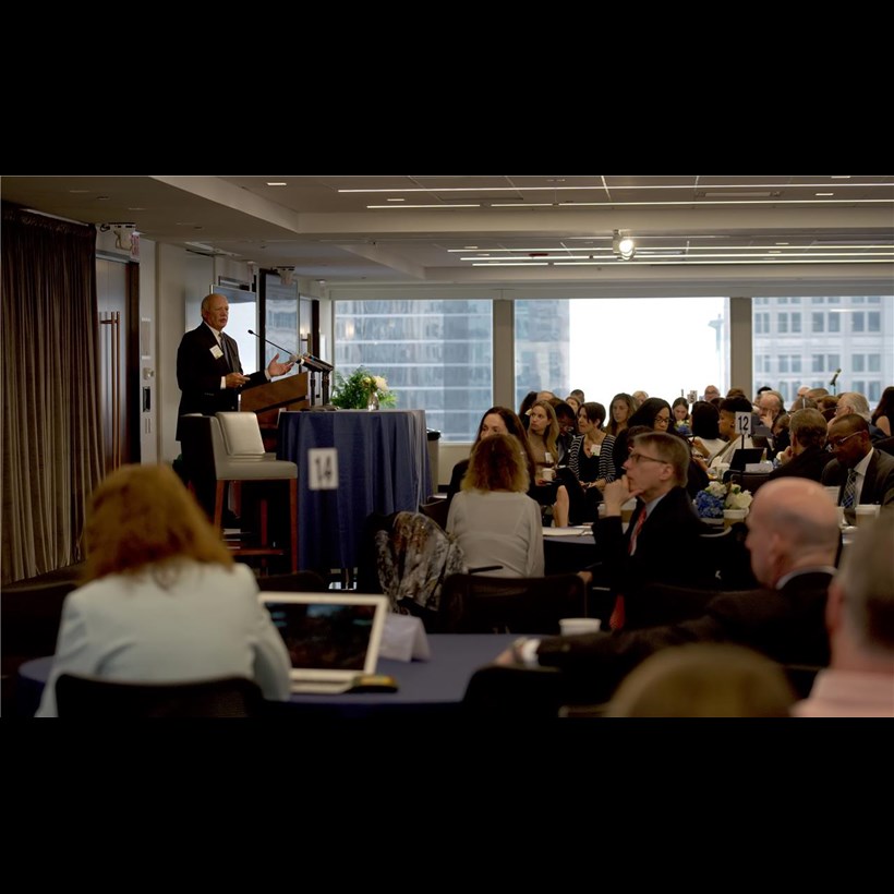 Approximately 200 health care leaders attended the meeting in person, which kicked off last night at a reception where clinicians shared personal stories on well-being. Approximately 700 people across the nation also participated via webcast.
