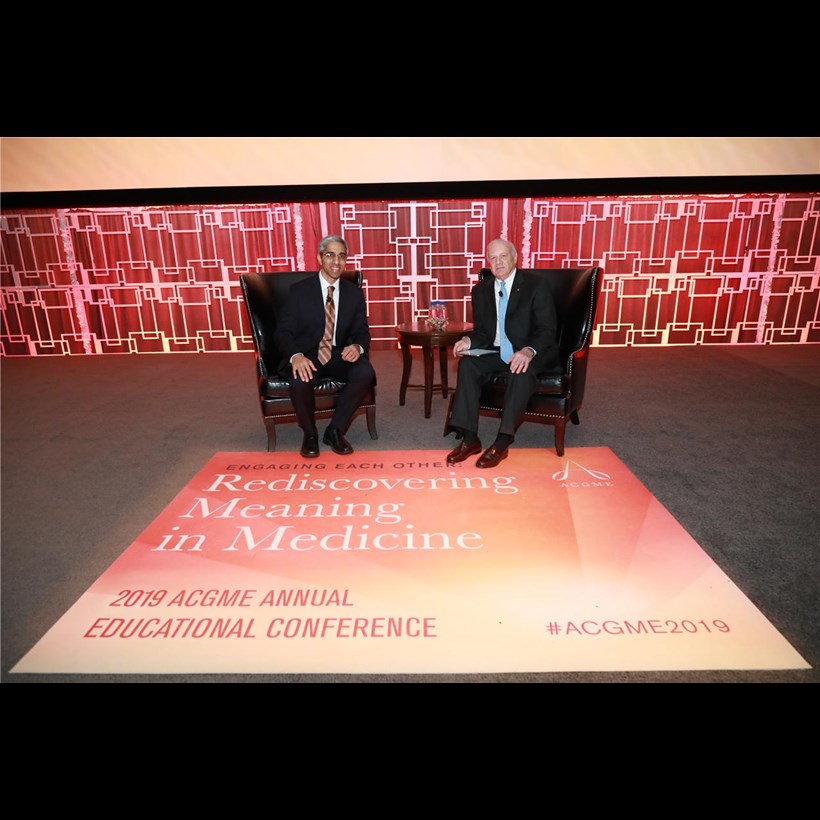 19th Surgeon General of the United States Vivek H. Murthy, MD, MBA and ACGME President and Chief Executive Officer Thomas J. Nasca, MD, MACP