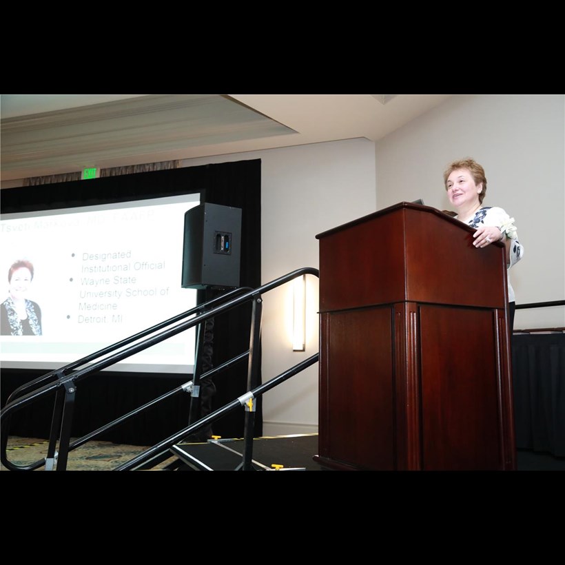 2018 ACGME Courage to Lead Awardee Tsveti Markova, MD, FAAFP, DIO, Wayne State University School of Medicine