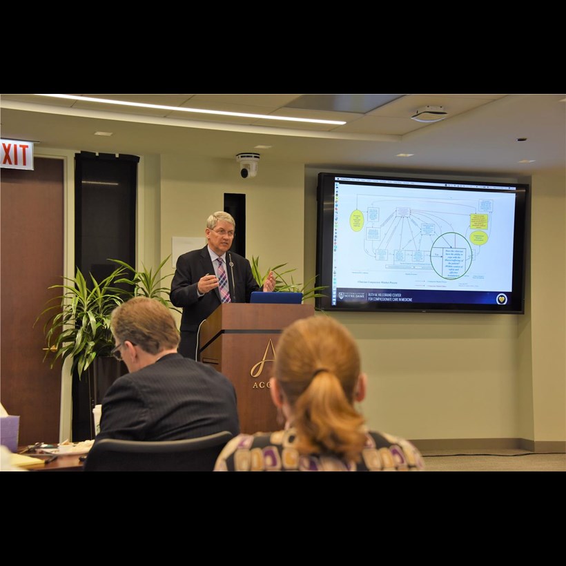 Dr. Vachon presents the May 22, 2019 Baldwin Seminar Series presentation