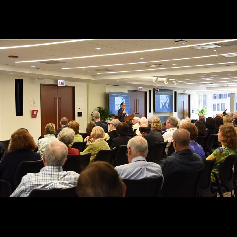 Dr. Arno K. Kumagai presents as part of the Baldwin Seminar Series on June 26, 2019